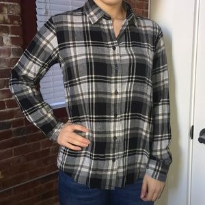 DONATED - Plaid flannel shirt